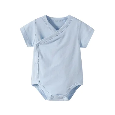 Printing Logo Custom Organic Cotton Babies Onesies Newborn Infant Bodysuit Baby Onesie for Sale