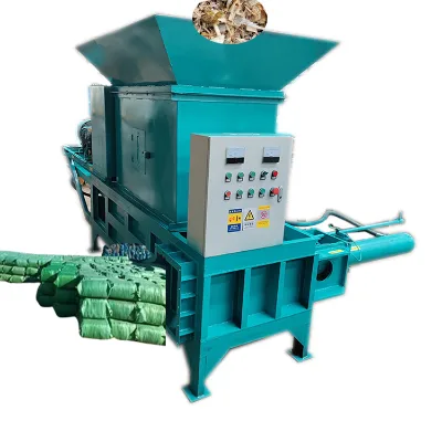 2024 Hot Factory Price Mini square Hydraulic Baler New Pine Straw Baler