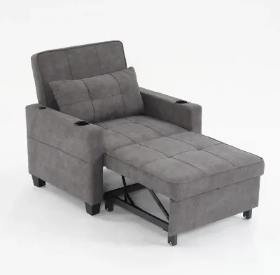 Multi-Functional Sleeper Bed Single Futon Sleeping Chair Folding Cheap Price Bed