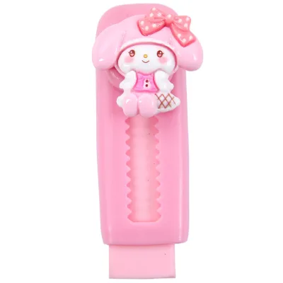 Cartoon Cute Retractable Push-Pull Eraser No Mark Rubber Stationery for Examination Pencil & Pen Pattern