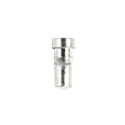 IP20 Sensor Socket 0.5 Male Pin Electronic Components round Hole Copper Needle Plug 1.8*4.0