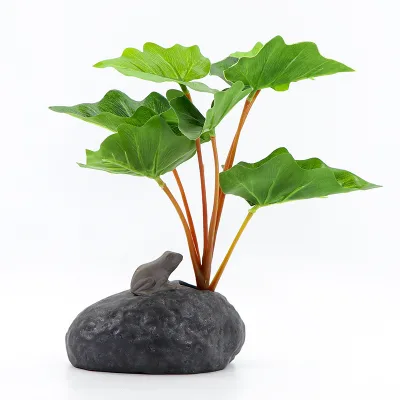 Wholesale Aquarium Artificial Grass Plastic Plants for Fish tank Decoration