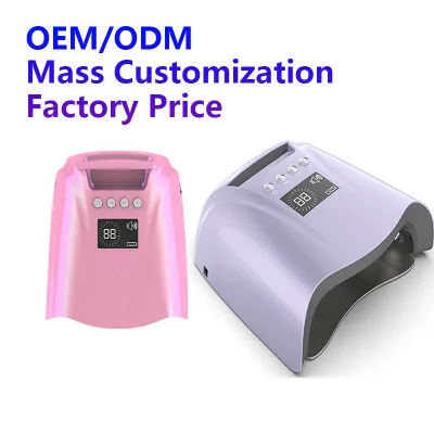 Wholesale Bulk Factory Direct H41 Led Nail Lamp Freely Adjustable Height for a Relaxing Foot Nail SPA Experience Factory Price