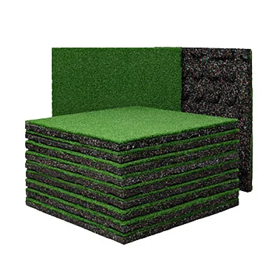 Hot Sale Artificial Turf Practice Mat for Enhanced Training Indoor/Outdoor Artificial Grass Rubber Tiles Golf Softer Matts
