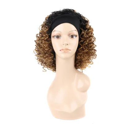 High Quality Bob Short Headband Synthetic Wigs for Black Women