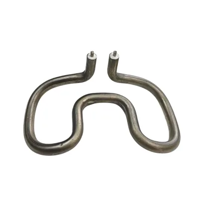 220V Electric Heating Stainless Steel Double U-Shaped Air Heater Long Service Life Tubular Steamer High Efficiency