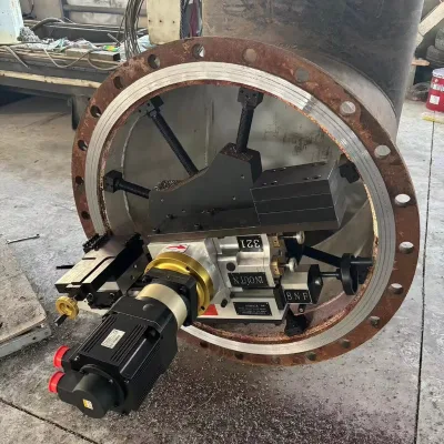 High Quality Hydraulic Flange Facing Machine Hot Sale China Portable Flange Sealing Surface Repair Equipment