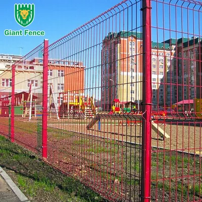 Heavy Duty High Galvanized Steel 3D Wire Mesh Fence with PVC Coating Easily Assembled Heat Treated 3D Modeling Service