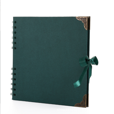 8 X 8 Inch DIY Scrapbook Album 30 Pages Hardcover Kraft Paper Scrap Book Photo Albums Memory Book