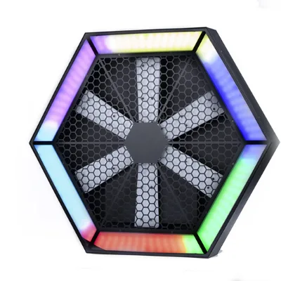 China Supplier 60X60 LED Big Windmill Pixel Background Lights Dyeing Flashing LED Fan Stage Light Dmx Dj Equipment matrix