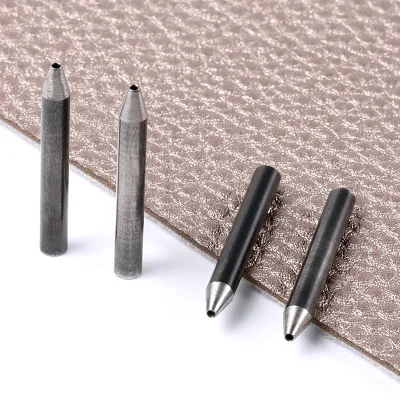 Black New Arrival Leather Working Tools Leather Punch Tools Leather Belt Hole Punch Tool