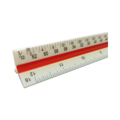 Custom Logo Aluminum Triangular Scale Ruler Triangular Architect Scale Ruler Triangular Architect Scale