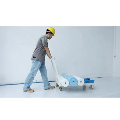 Sticky Backed Felt Renovation White Sheet Carpet protection Film Non Woven Water Proof Mat Painter Fleece Cover Fleece