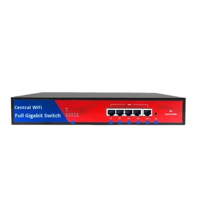 Enterprise Wireless LAN Controller High Speed Industrial-Grade MT7981B +MT7976CN Chipset POE Power Supply AP Management 5GE