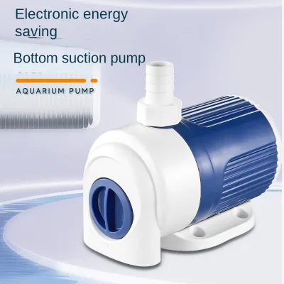 Aquarium water pump Small Household Silent Submersible Bottom Circulating Pump Bright-Colored Plastic Filter Side Suction Pump