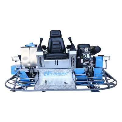 Factory Direct Sale FORMAC Hydraulic 46 Inches Battery Powered Light Concrete Power Trowel Port a Trowel Machine