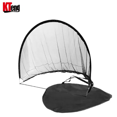 Kangteng 2-in-1 Foldable Football Goal & Tennis Trainer - Portable Multisport Stand for Kids with Wheels