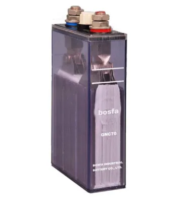 GNC70 1.2V 60Ah Nickel Cadmium Sealed Rechargeable Battery for Motorcycle/Scooter Use with 10-Year Cycle Life