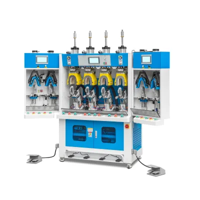 ASFROM ACH7304C4H Sports Shoes Auto Air Bag Type Back Part Molding Machine Hot and Cold Footwear Setting Equipment