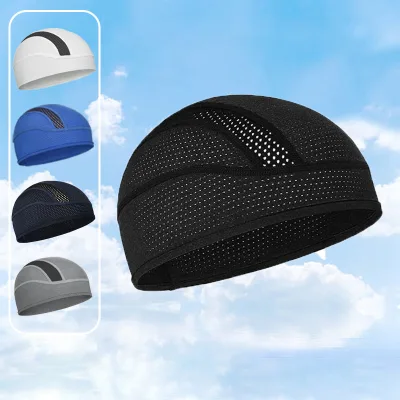 Mesh Cycling Cap Breathable Riding Cap with Moisture Wicking Technology for Summer Biking and Motorcycle
