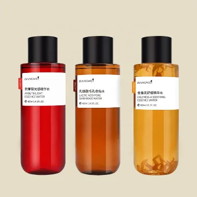 New Fashion in 2024 Essential Oil Toner Arbutin Lactobionic Acid Calendula Glowing Lightening Face Skin Care Serum Toner