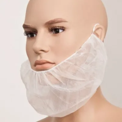 Non-Woven Disposable Hygiene Beard Snood Covers Beard Protector Nets