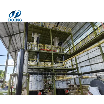 DOING Waste Oil Refinery Plant Converting Engine Oil Hydraulic Oil to Pure Diesel Regeneration Machine