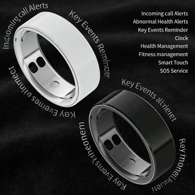 Manufacturer Easy-to-Use Smart Ring for Medication & Call Alerts (Senior Focus)