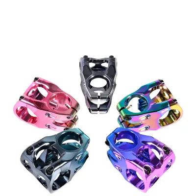 Bicycle Stem 0 Degree DH AM 35mm 50mm Length 28.6 Steerer CNC for 35mm 31.8mm Handlebar Mountain Bike Stem Bicycle Parts
