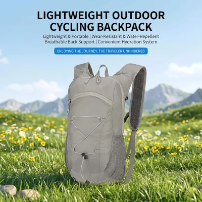 Logo Custom Unisex Cycling Chest Bag Lightweight Waterproof Nylon Hydration Backpack Outdoor Sports Foldable Running