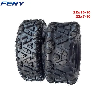 22x10-10 23x7-10 Off-Road Tire Tubeless Rear Tire for ATV UTV Go Kart Utility Vehicle Accessories