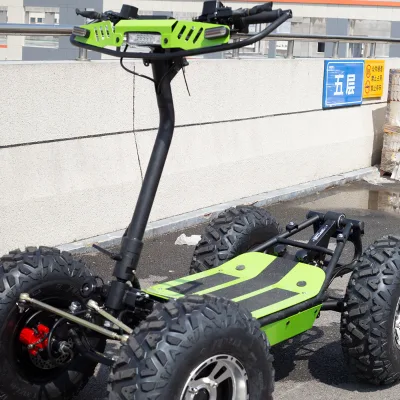 Powerful 6000W Electric Scooter with 50Ah 80AH Battery and 45° Climbing Ability for Sand