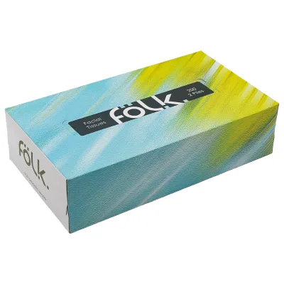 Premium High Quality 3-Ply Soft Facial Tissues Ultra-Soft Custom Made White Boxed for Home and Travel