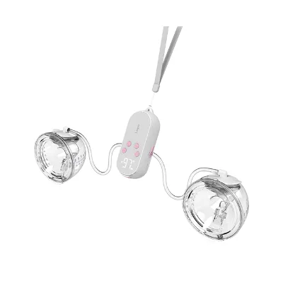Handsfree Wearable Breast Pump Portable Silicone Flange With Leak-Proof Collection Cups Fit Easy Nipple Alignment Light Weight