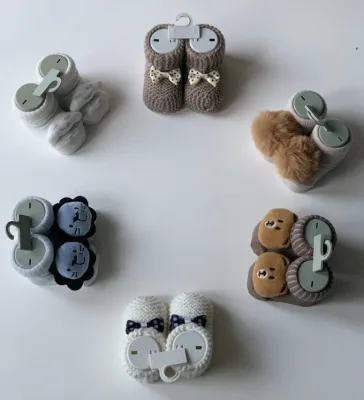 Handmade Crochet Baby Socks and Booties Set Bouquet Collection Baby Showers Gifts Newborn Booties