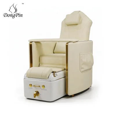 Luxury Nail and Foot Spa Chair Manicure Station with Massage Function Ergonomic Design Furniture for Beauty Salon Spa