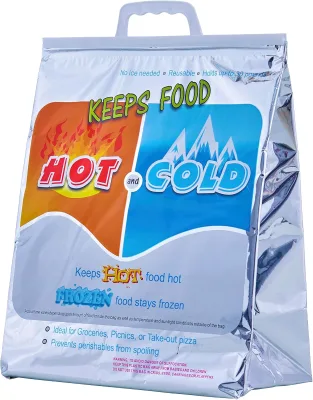 Reusable Aluminium Foil Thermal Insulated Bag Custom Cooler Bags Food Delivery Cooler Shipping Cherry Cooling Bag