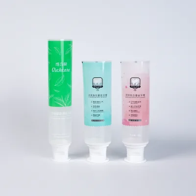 120g Custom Toothpaste Tube Packaging Plastic Ointment Composite Aluminum-plastic Tube White Cover Printing