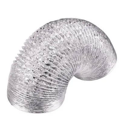 Flexible White PVC Duct with High Temperature Air Ventilation for Hotels-Electric OEM/ODM Customizable