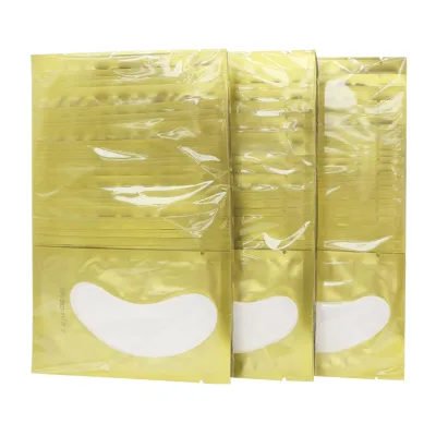Factory OEM ODM Colored Crystal Under Eye Gel Pad Skin Care Moisturizing Eye Patch Makeup for Eyelashes Perming