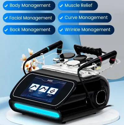 448khz Skin Tightening Indiba Tensamax ABS Plastic Desktop Device for Skin Firming Facial Contouring Eye Bag Removal Eye Lift