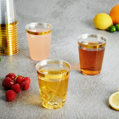 Aviation Disposable Thickened Hard Plastic Cup Customizable Logo Origin for Household Commercial Use (Beer Beverage)