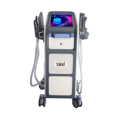 Ems Body Shaping Machine 4 Handles + Rf Body Shaping Beauty Portable Electric Muscle Stimulator Ems Body Shaping
