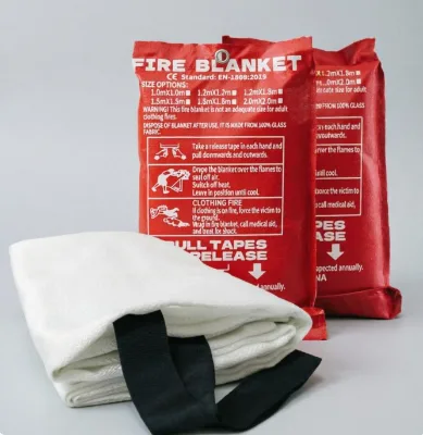 Quick Deploy Heat Resistant Fire Blanket Emergency Fire Fighting Home Fireproof Escape Safety Protection