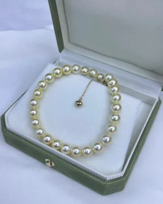 Natural Sea Pearl Akoya Pearl Bracelet 18kclasp Style Fashion Style Natural Pearl Jewelry