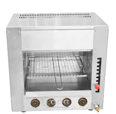Commercial Countertop Gas Infrared Salamander Grill Used Catering Equipment for High Productivity on Sale