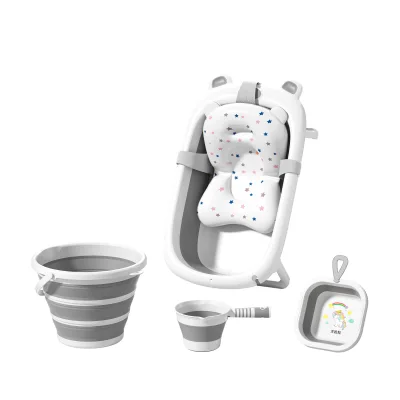 Collapsible Bathtub Plastic High Quality Baby Foldable Bathtub Folding Bathtub Portable for Newborn Baby