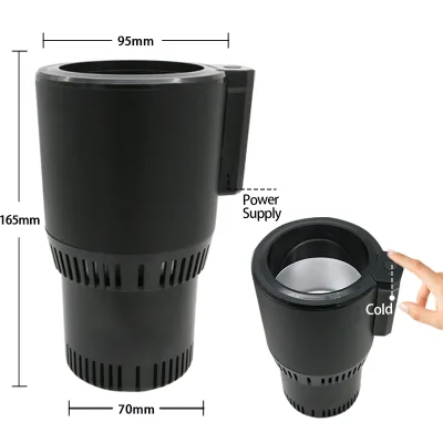 OEM Factory Cooling Mug Holder All Vehicle Mini Fridge Canned Beverages Coffee Mug 12V Car Cooing Cup Holder
