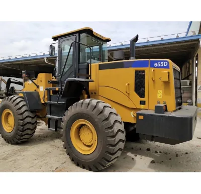Reliable Supplie 5 Ton Construction Loader SEM655D Heavy Duty Powerful Wheel Loader for Mining Projects in Guyana