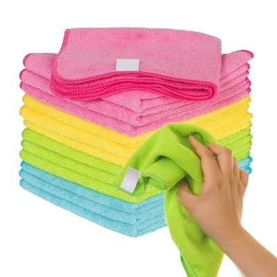 Wholesale Quick- Dry Absorbent Square Towel Household Cleaning Towel Hotel Cleaning Towel Multi-Function Cleaning Cloth